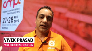 Mr. Vivek Prasad, Vice President, Grofers Brands