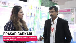 Mr. Prasad Gadkari, President-Works & Private Label Business, Rossari Biotech