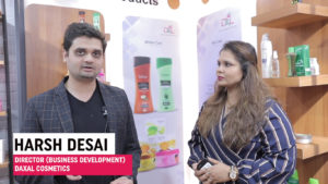 Mr. Harsh Desai, Director (Business Development) Daxal Cosmetics